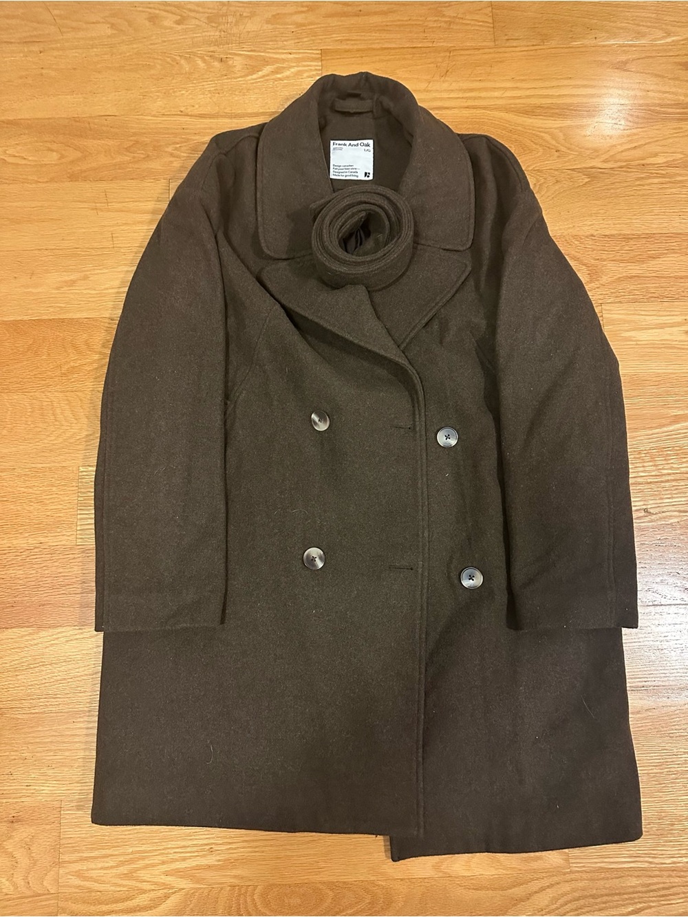 Women’s L brown winter coat